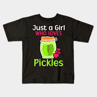 Pickle Cucumber Kids T-Shirt